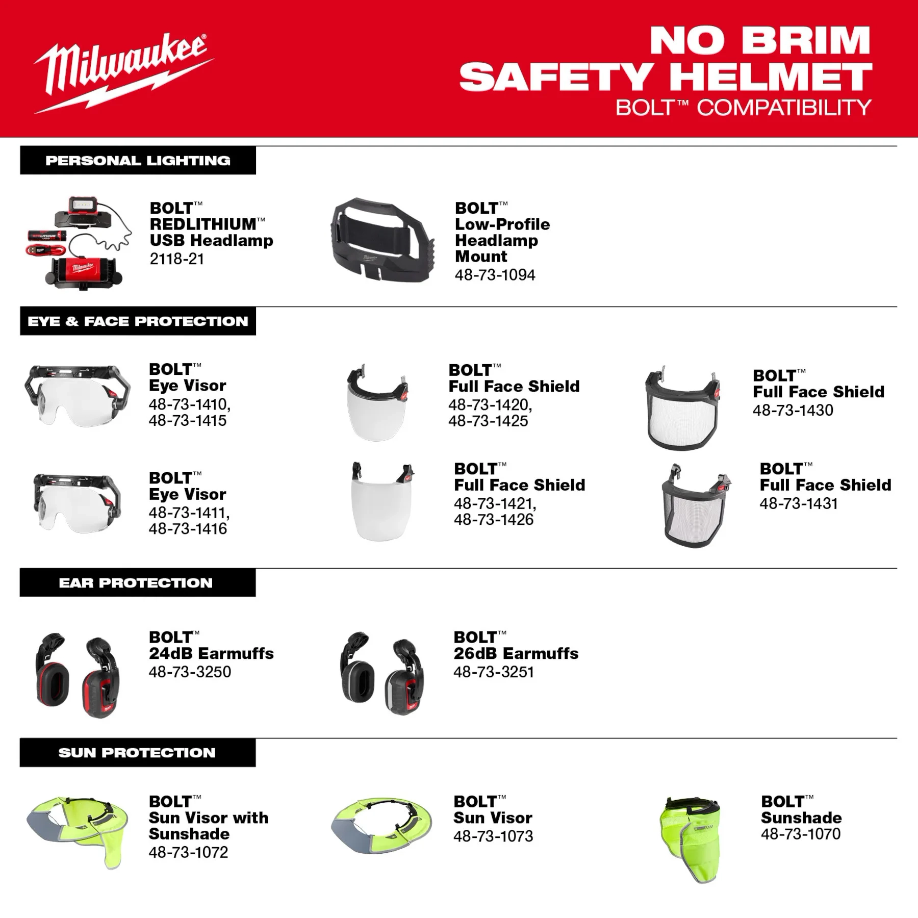 Casco de seguridad verde BOLT™ con forro IMPACT ARMOR™ (EE. UU.): Tipo 2, Clase E